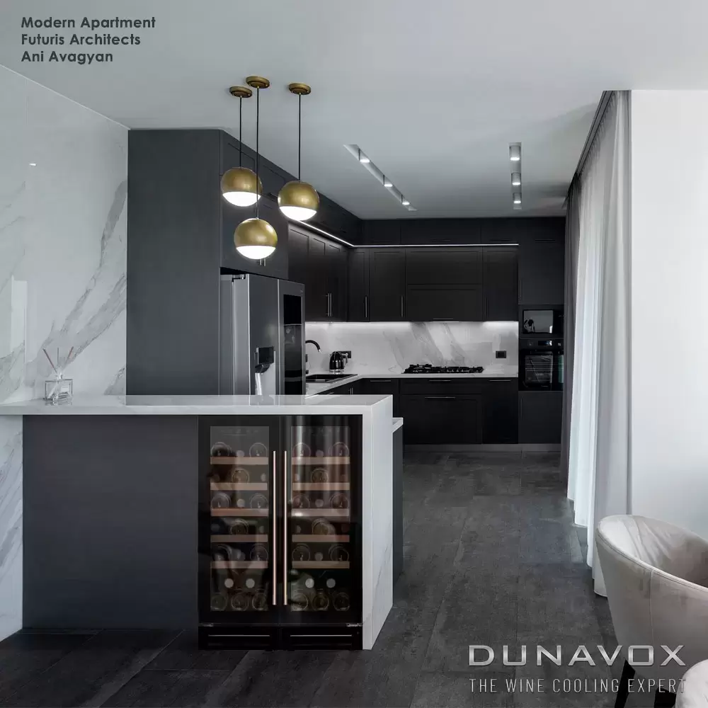Фото Title Винный шкаф Dunavox DAUF-19.58B - 4 Фото Alt Винный шкаф Dunavox DAUF-19.58B - 4