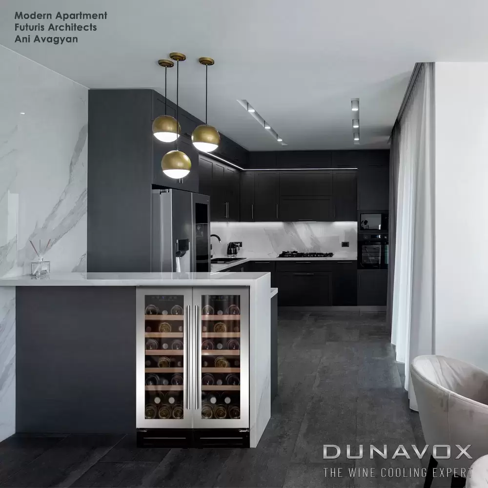 Фото Title Винный шкаф Dunavox DAUF-19.58SS - 2 Фото Alt Винный шкаф Dunavox DAUF-19.58SS - 2