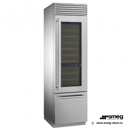 Винный холодильник отдельностоящий SMEG WF366RDX | Rustirka.RU - Интернет-магазин надежной бытовой техники в Москве