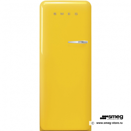 Отдельностоящий однодверный холодильник SMEG FAB28LYW3 | Rustirka.RU - Интернет-магазин надежной бытовой техники в Москве