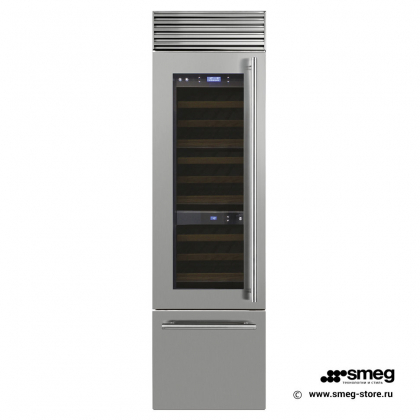 Винный холодильник отдельностоящий SMEG WF366LDX | Rustirka.RU - Интернет-магазин надежной бытовой техники в Москве