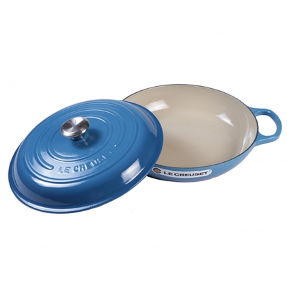 Кастрюля неглубокая 30см Марсель S LE CREUSET  21180302002430 | Rustirka.RU - Интернет-магазин надежной бытовой техники в Москве
