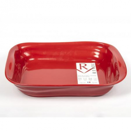 Revol FR0738-137 Мятое блюдо для запекания 38 см. Froisses красный перец | Rustirka.RU - Интернет-магазин надежной бытовой техники в Москве