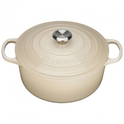 Кастрюля круглая 26см Миндаль S LE CREUSET  21177266802430 | Rustirka.RU - Интернет-магазин надежной бытовой техники в Москве