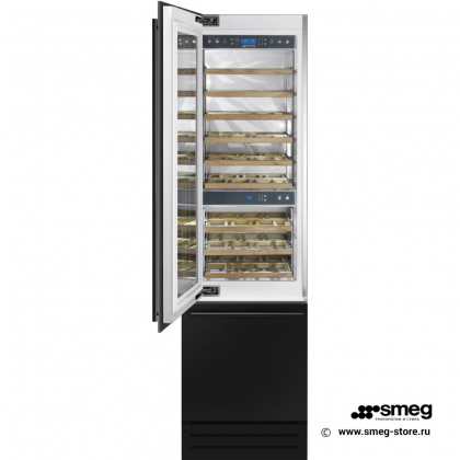 Винный холодильник встраиваемый SMEG WI66LS | Rustirka.RU - Интернет-магазин надежной бытовой техники в Москве