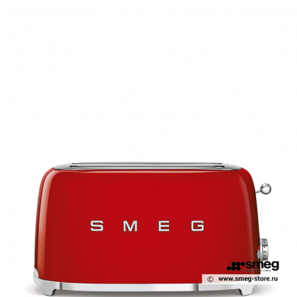 Тостер на 4 ломтика красный SMEG TSF02RDEU | Rustirka.RU - Интернет-магазин надежной бытовой техники в Москве