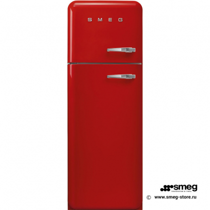 Отдельностоящий двухдверный холодильник SMEG FAB30LRD5 | Rustirka.RU - Интернет-магазин надежной бытовой техники в Москве